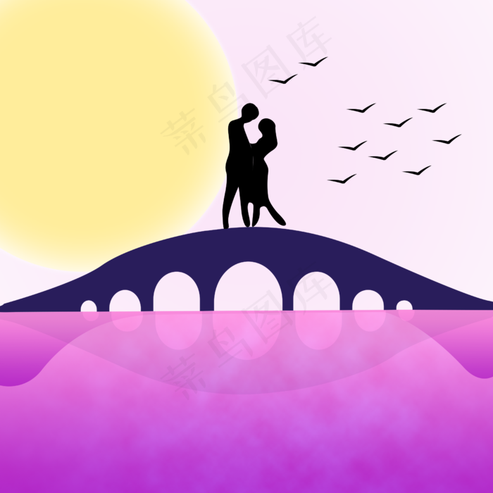 七夕情人节牛郎织女装饰