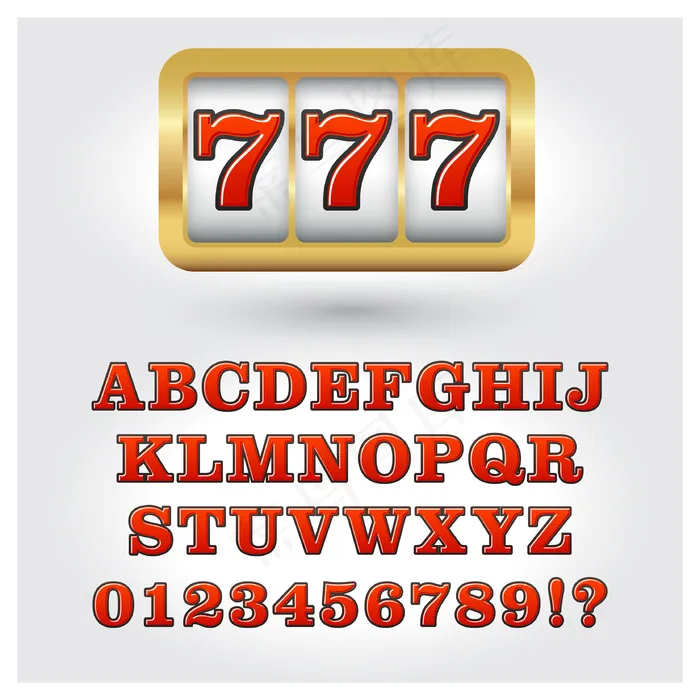 *式字母表eps,ai矢量模版下载