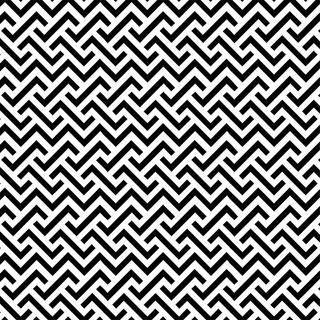 图案设计几何无缝线条背景黑白