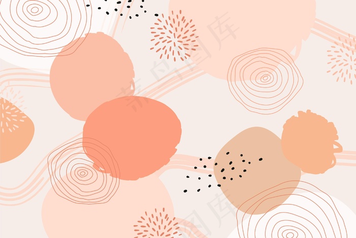 抽象粉彩背景概念