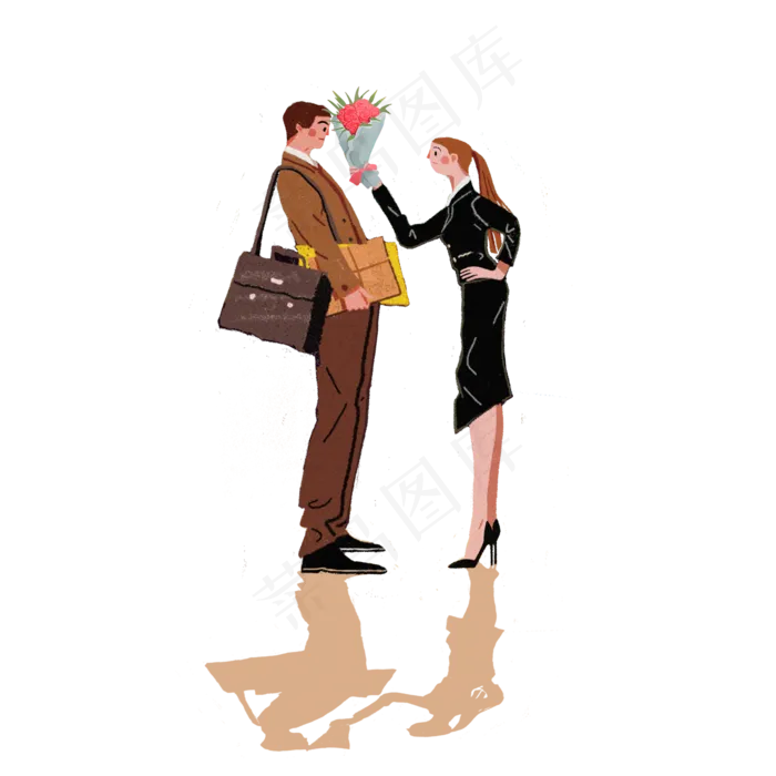 七夕节忘掉工作来(2000X2000(DPI:300))psd模版下载