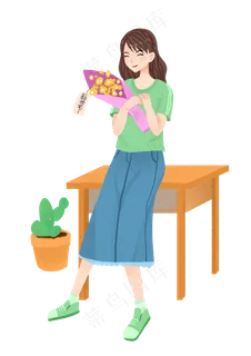 教师节捧花教师