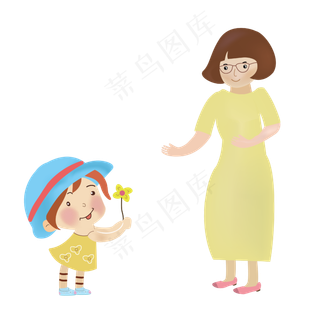 教师节学生送花给老师