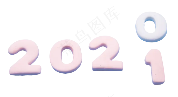 2021年新年创意实拍概念(2000X2000(DPI:300))