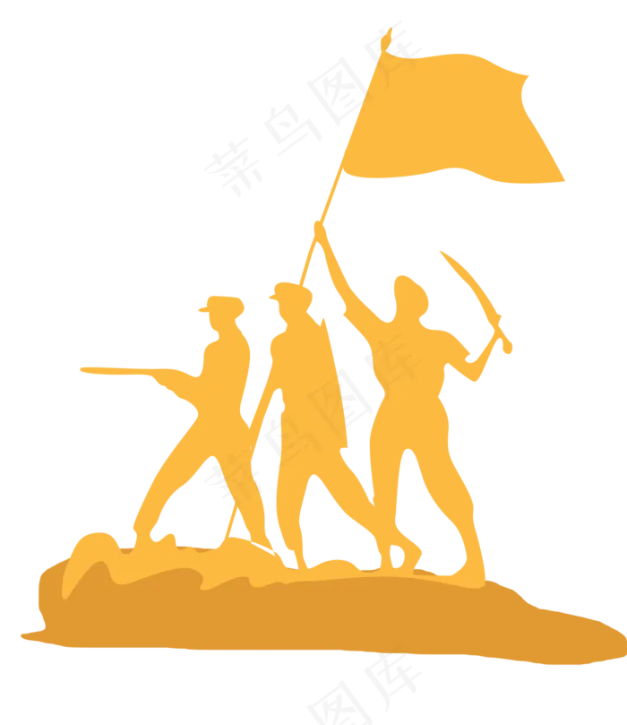 军人集合(2000X2312(DPI:300))psd模版下载