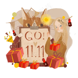 双十一秋天少女森女购物狂欢毛衣