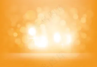带闪光灯的黄色抽象背景