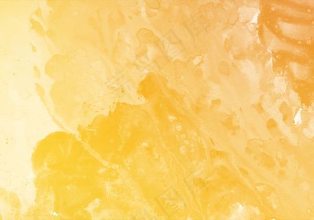 抽象橙色柔和水彩质感