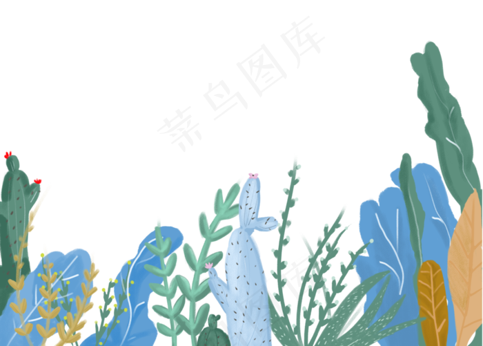 秋天植物装饰免抠图(3545X2536(DPI:300))psd模版下载