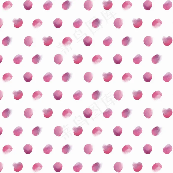 水彩画抽象无缝点图案eps,ai矢量模版下载
