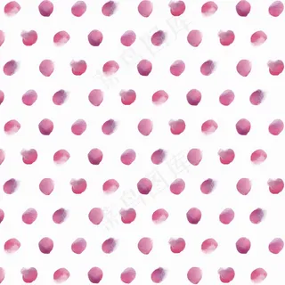 水彩画抽象无缝点图案