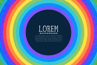 彩色圆形彩虹色背景设计