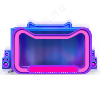 天猫科技舞台双十一双十二店铺装