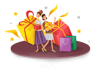 双十一女孩礼盒