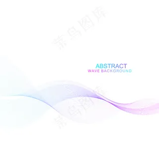 抽象波浪背景。几何模板为您的设计手册，宣传单,DM传单，报告，网站，横幅banner。