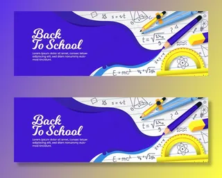 回到带有公式涂鸦的校旗