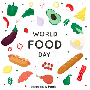 世界美食日概念设计