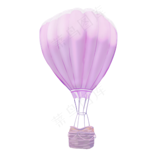 紫色浪漫爱情氢气球
