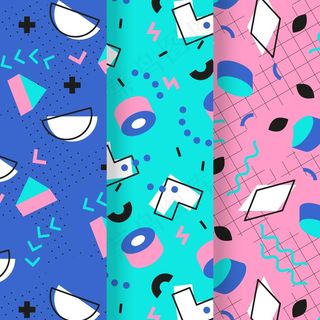 孟菲斯图案系列