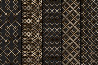 几何奢华图案套装