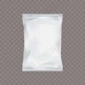 食品用白色矩形塑料包装