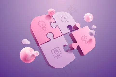 三维团队概念背景