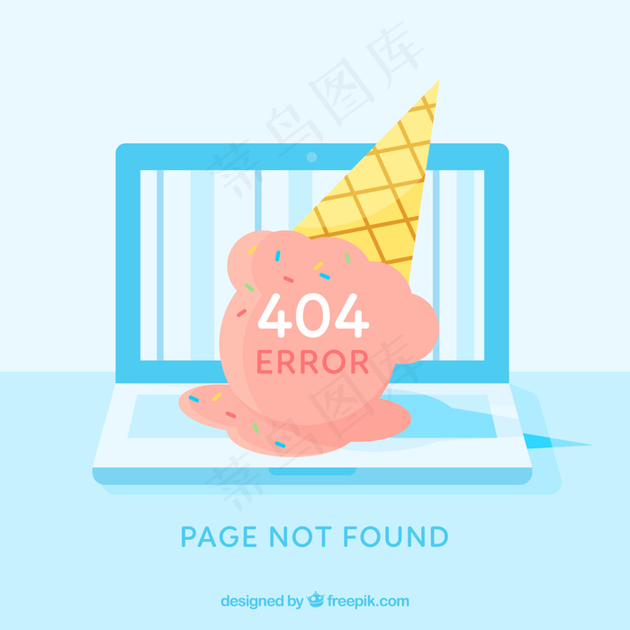 404平面样式错误背景