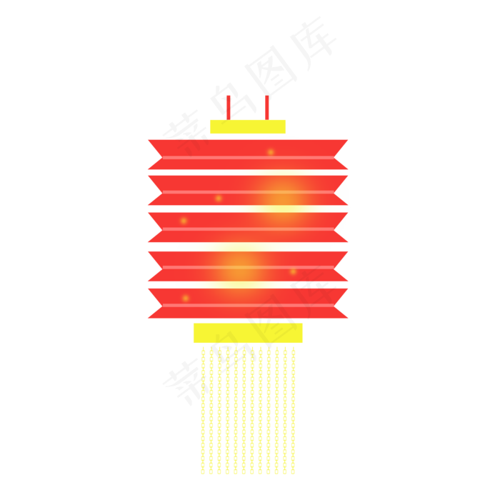 中式红灯笼喜庆新年素材(2000X2000(DPI:300))psd模版下载