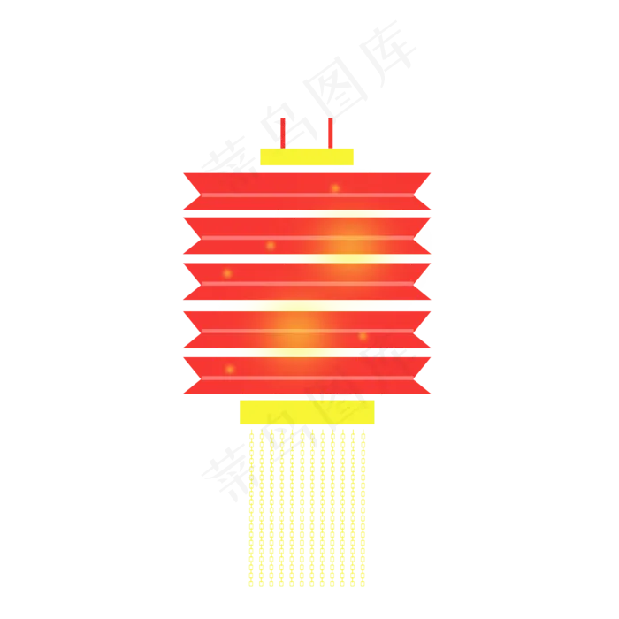 中式红灯笼喜庆新年素材(2000X2000(DPI:300))psd模版下载