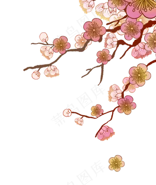 中国风古风腊梅