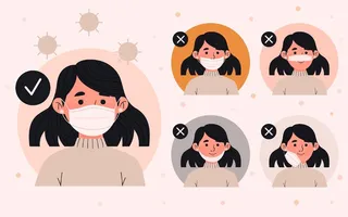 如何正确佩戴口罩