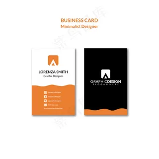 身份名片的简单概念