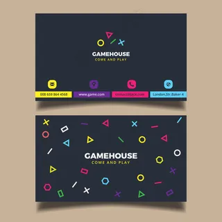 电子游戏业务名片