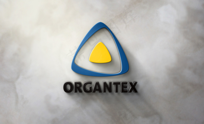 logo样机标志样机智能贴图psd模版下载