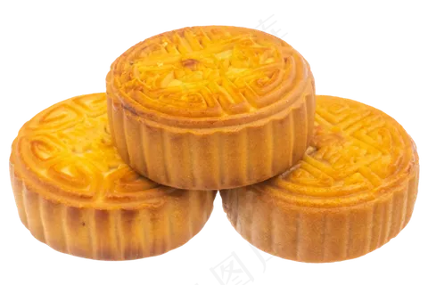三块黑芝麻月饼 三块黑芝麻月饼