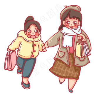 秋天购物买买买开心