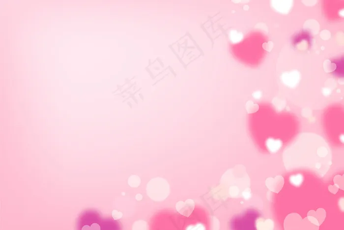 情人节背景模糊eps,ai矢量模版下载