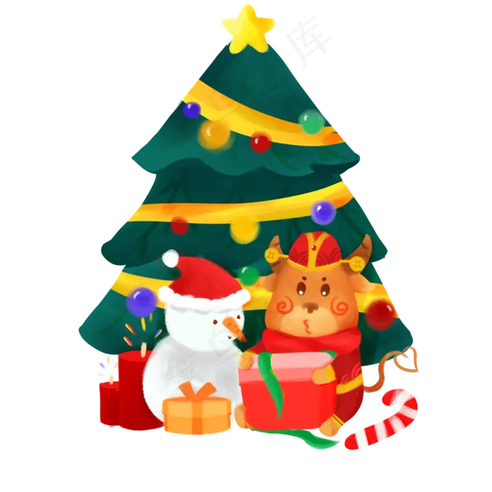 元旦圣诞节(3000X3000(DPI:300))psd模版下载