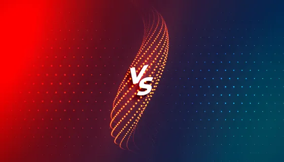 与vs比较屏幕背景模板设计