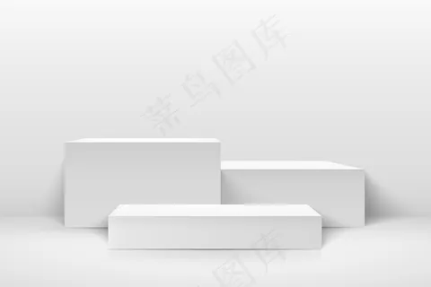 现代企业网站产品的抽象立方体展示。 现代企业网站产品的抽象立方体展示。