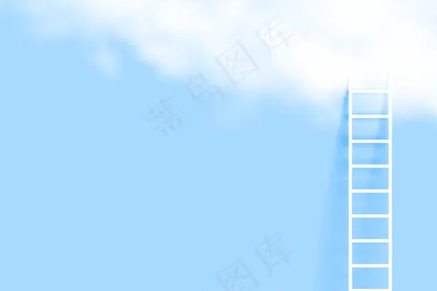 最小阶梯和真实云背景