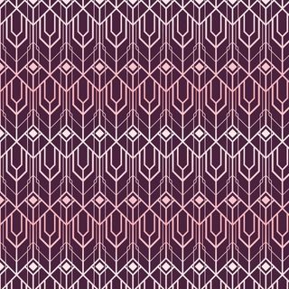 抽象造型玫瑰金装饰图案