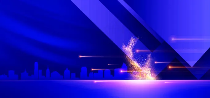 年会城市蓝色 大气 年会城市蓝色 大气