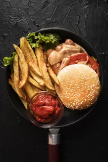 搭配美味汉堡 搭配美味汉堡