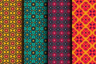 平面装饰阿拉伯图案集