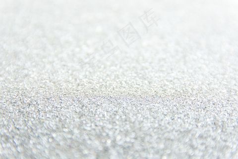 散焦银色闪光背景。金色抽象背景。圣诞抽象背景