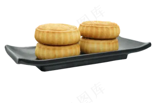 中秋节圆形月饼