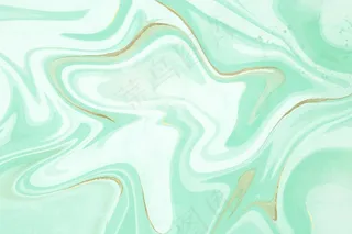 金色光泽的液体大理石背景