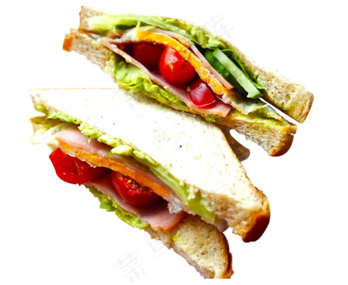 两个三明治