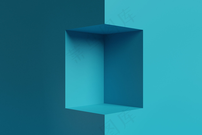 三维渲染阶段显示场景创建者的背景模型样机